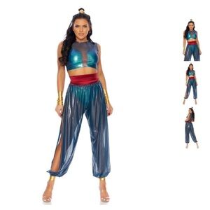 Wishful Thinking | Arabian Prince| Magic Lamp Honey Genie Costume Medium